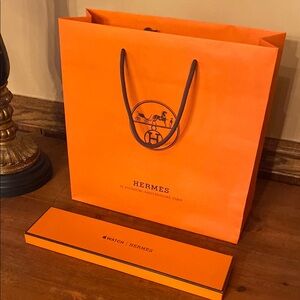 Authentic Hermes leather Apple Watch band